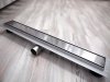 KFA Zestaw prysznicowy podtynkowy MOZA CHROM + odpływ liniowy 70cm